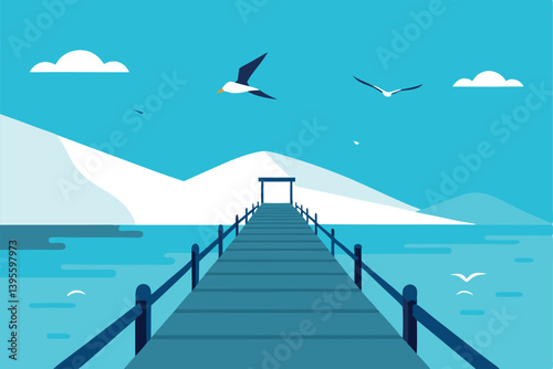 a-quiet-pier-extending-into-a-calm-bay--with-seagu.eps
