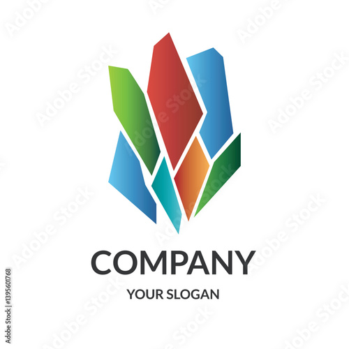 Crystal Stone Company Logo Design 