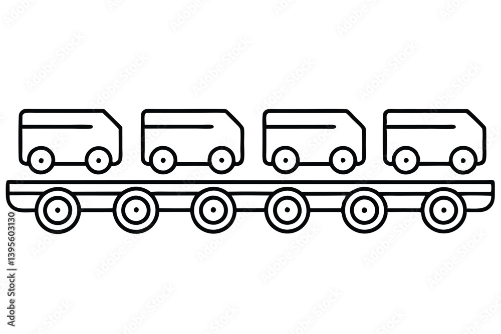  loadcarrier fx7 line art innovative cargo transport design