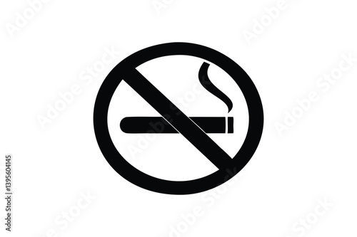 No smoking sign icon