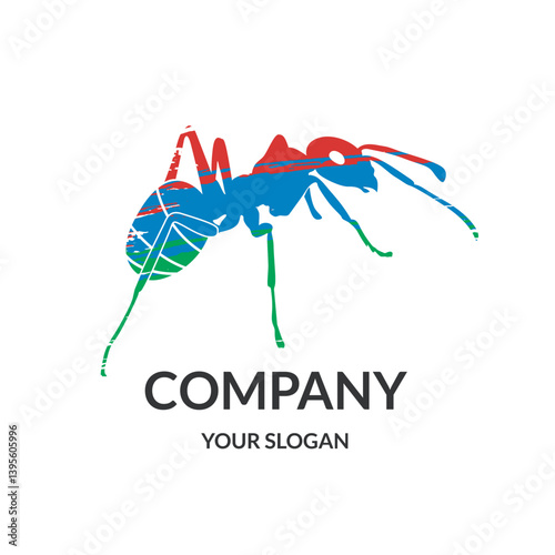 Ant Company logo design template