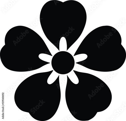 wallflower, waxflower, verbena, wisteria , flower logo
