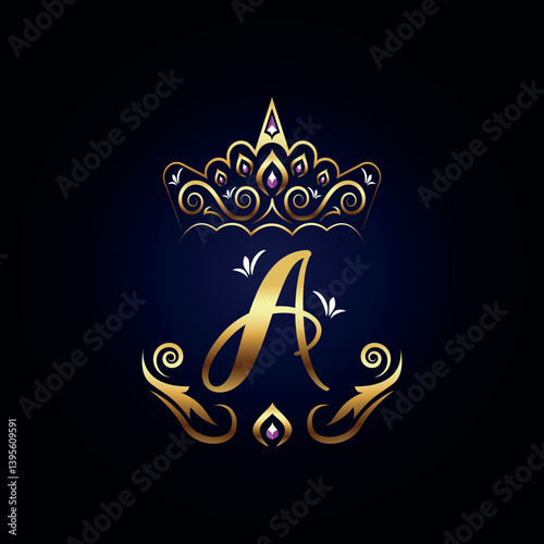Alphabet A Company Logo design