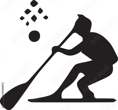 golf club vector illustration