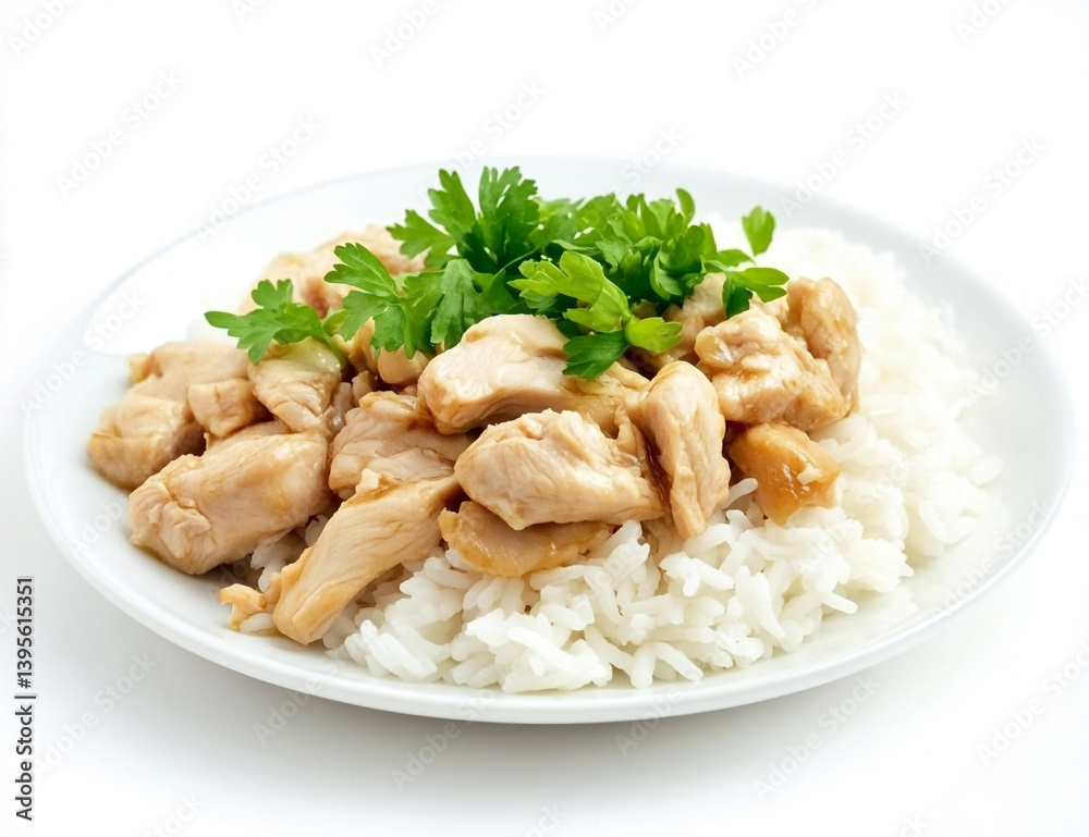 fried rice with chicken fried rice with chicken