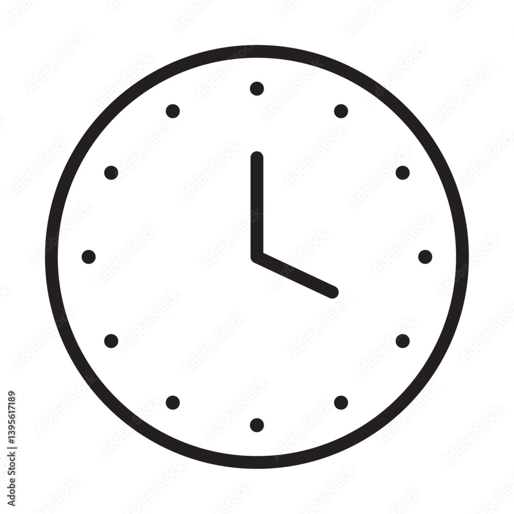 time clock watch icon outline collection in black and on white background time clock watch icon outline collection in black and on white background