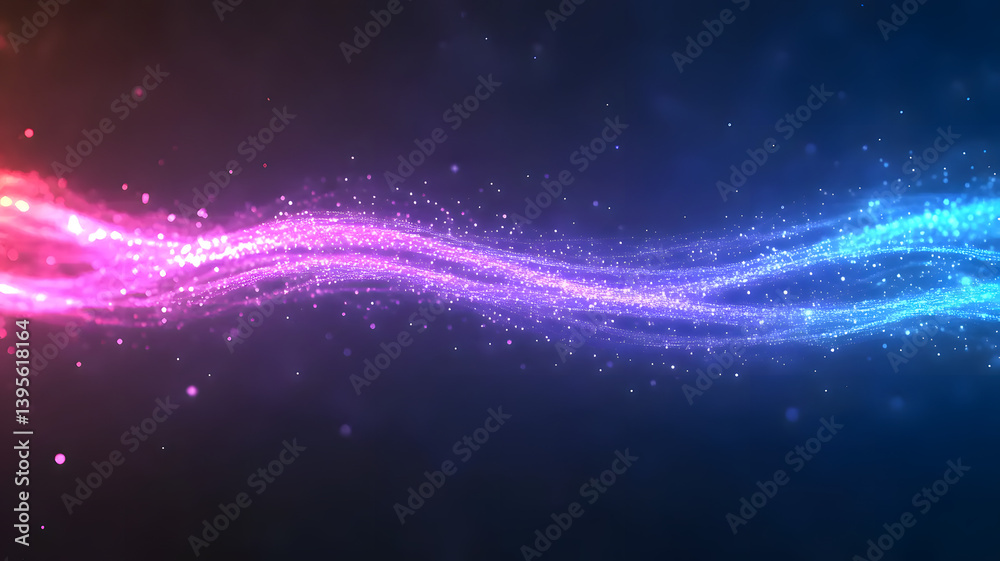 Fototapeta premium fiber optic background
