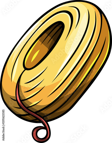 Doodle cartoon funny inflatable ring