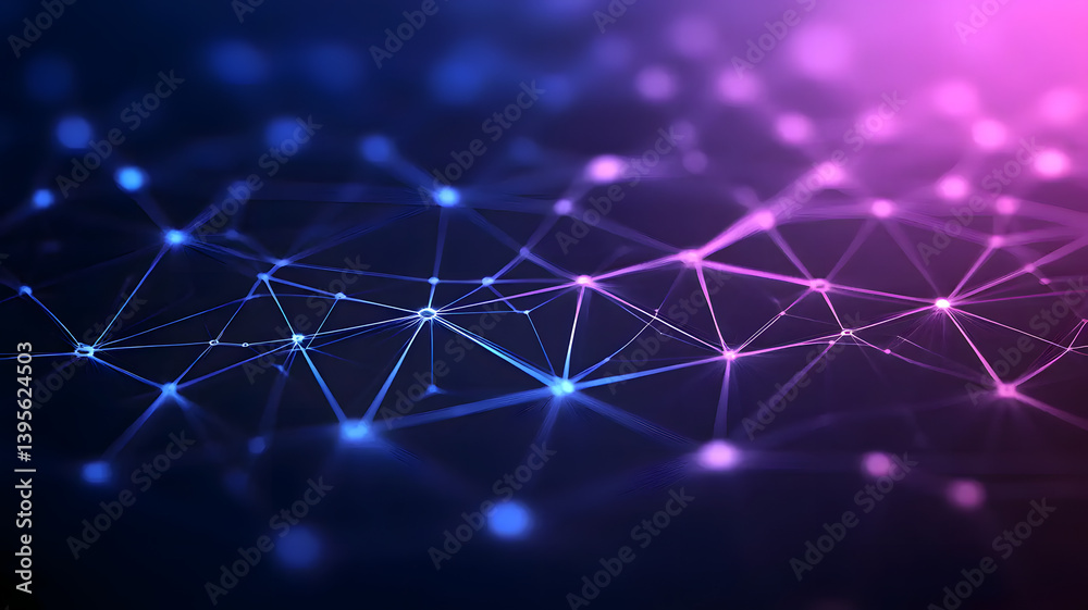 Obraz premium fiber optic background