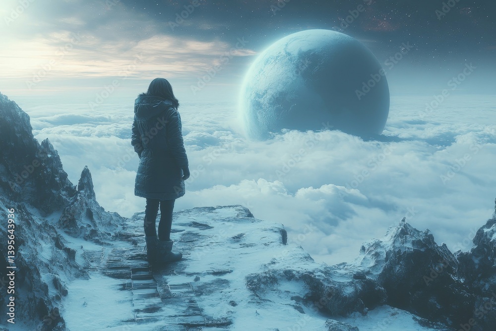 Frozen Peaks, Celestial View
