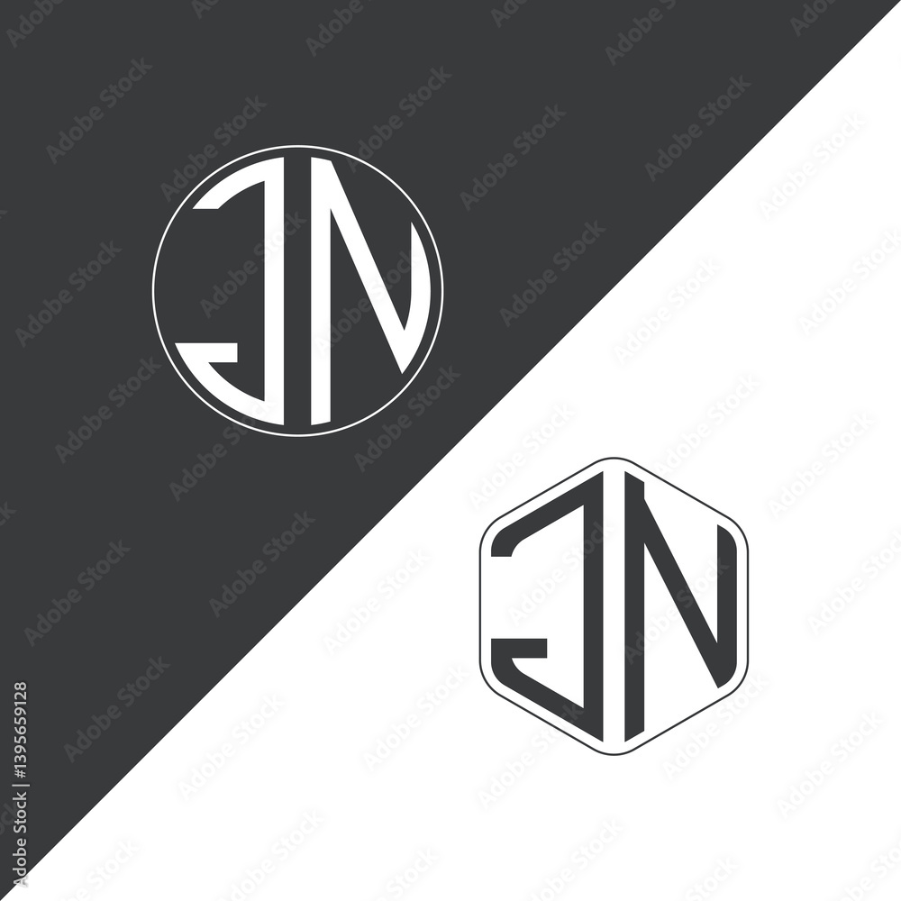 initial monogram logo With Circle and Polygon shape creative logo design.
initial monogram logo With Circle and Polygon shape creative logo design.
