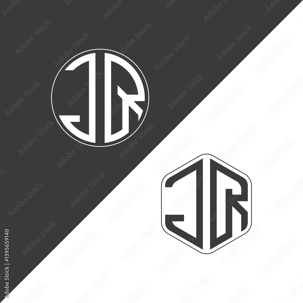 initial monogram logo With Circle and Polygon shape creative logo design.
initial monogram logo With Circle and Polygon shape creative logo design.