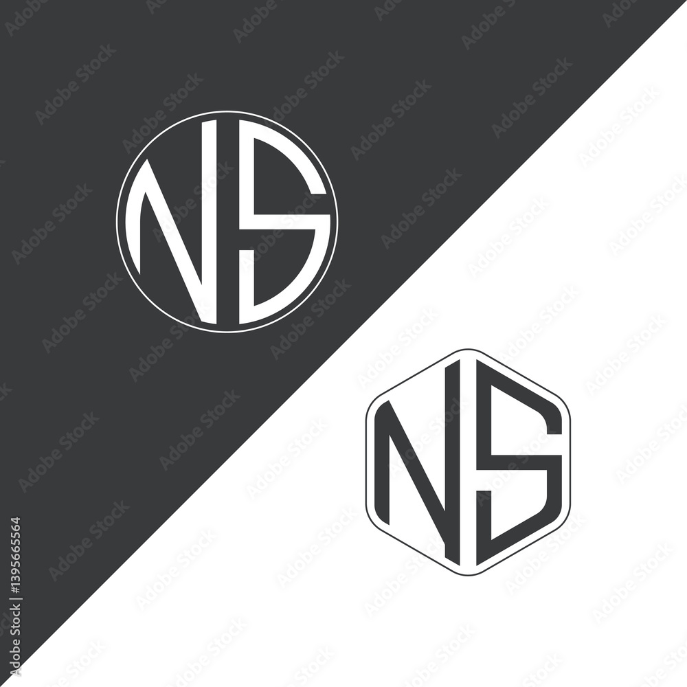 initial monogram logo With Circle and Polygon shape creative logo design.
initial monogram logo With Circle and Polygon shape creative logo design.
