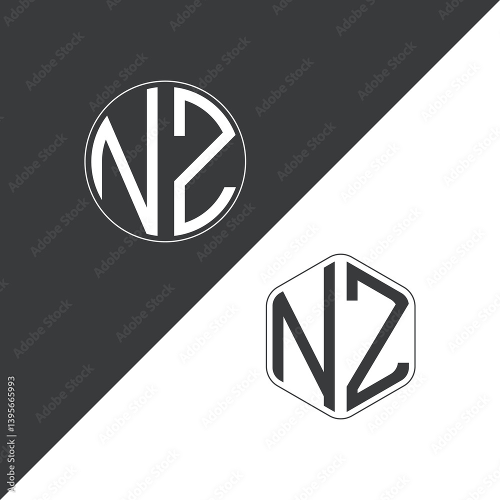 initial monogram logo With Circle and Polygon shape creative logo design.
initial monogram logo With Circle and Polygon shape creative logo design.