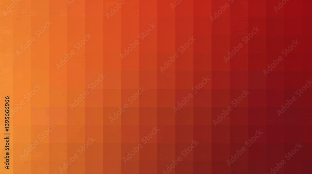Scarlet Red to Burnt Sienna – A Pure Gradient Transition Scarlet Red to Burnt Sienna – A Pure Gradient Transition