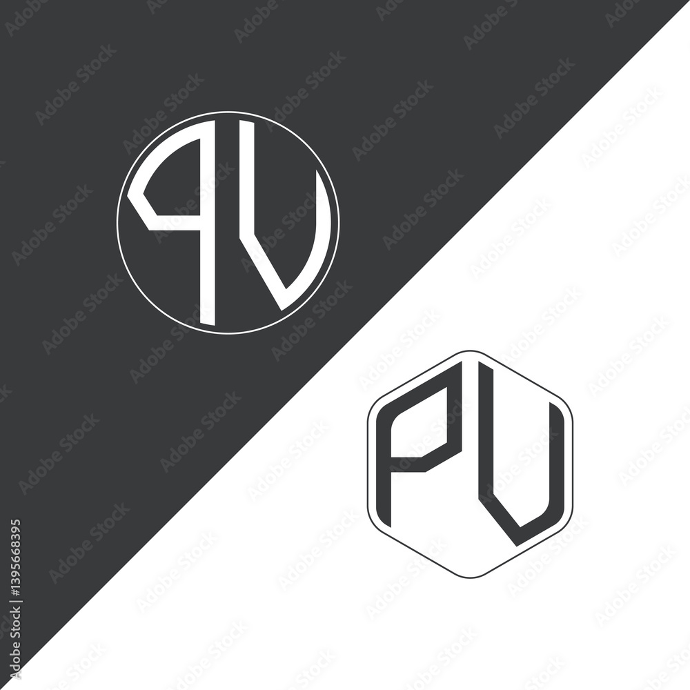 initial monogram logo With Circle and Polygon shape creative logo design.
initial monogram logo With Circle and Polygon shape creative logo design.