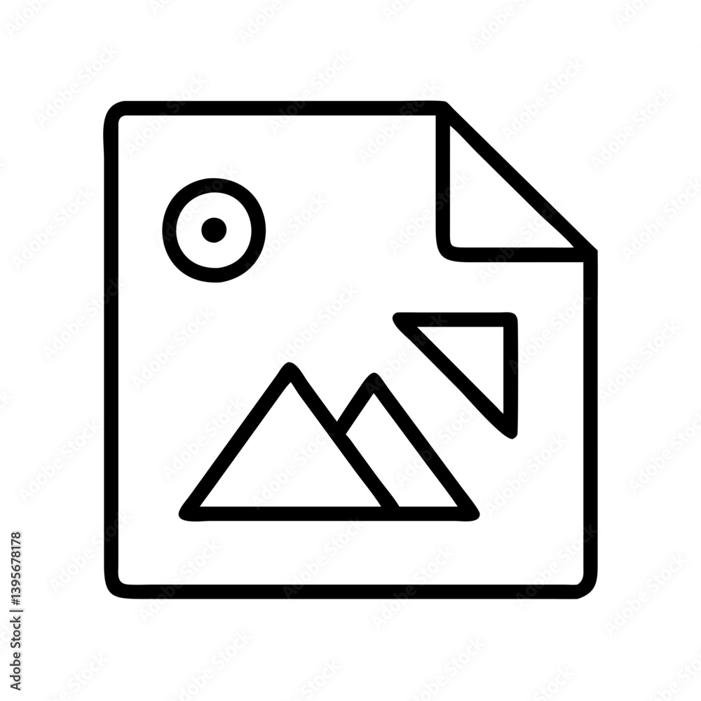 Image file icon vector graphic design for website ui ux and mobile application Image file icon vector graphic design for website ui ux and mobile application