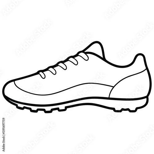 Sport shoe isolated on a white background 
