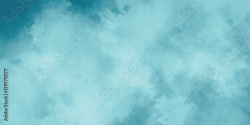 A pastel-toned painting showcasing the subtle beauty of light and blue shades

