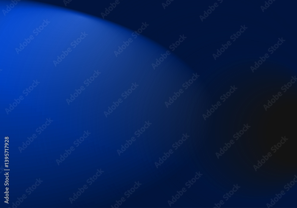 fondo superficie radial azul espacio. Fondo con esfera azul en la oscuridad