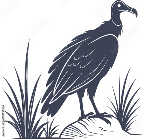 eagle in the black