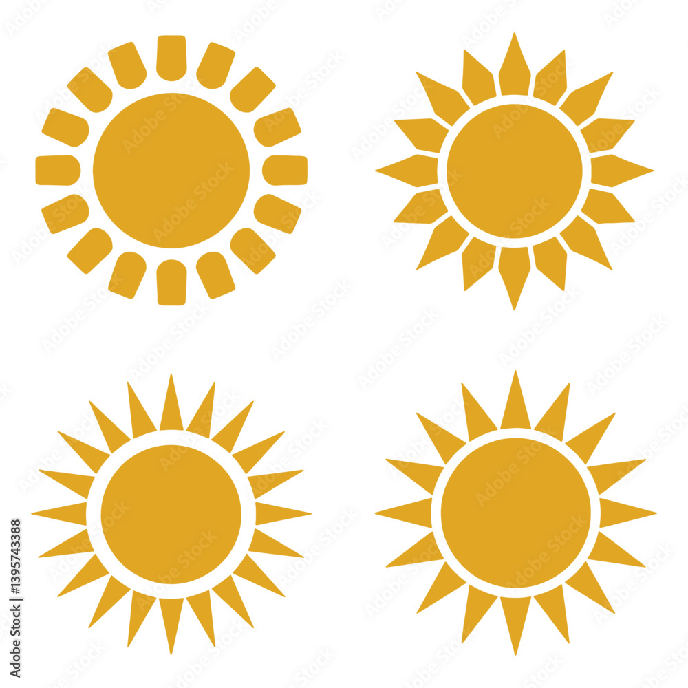 Sun Logo Design Vector, logo design sun modern simple template, Group Sun Logo Design Sun Logo Design Vector, logo design sun modern simple template, Group Sun Logo Design