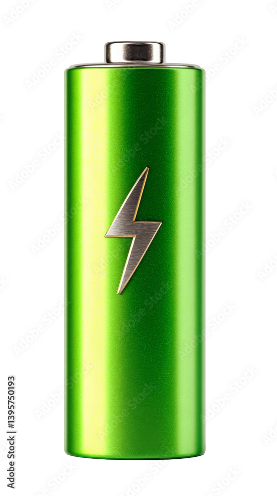 Vivid image of a green battery with a lightning bolt symbol against a black background. Power up! Vivid image of a green battery with a lightning bolt symbol against a black background. Power up!