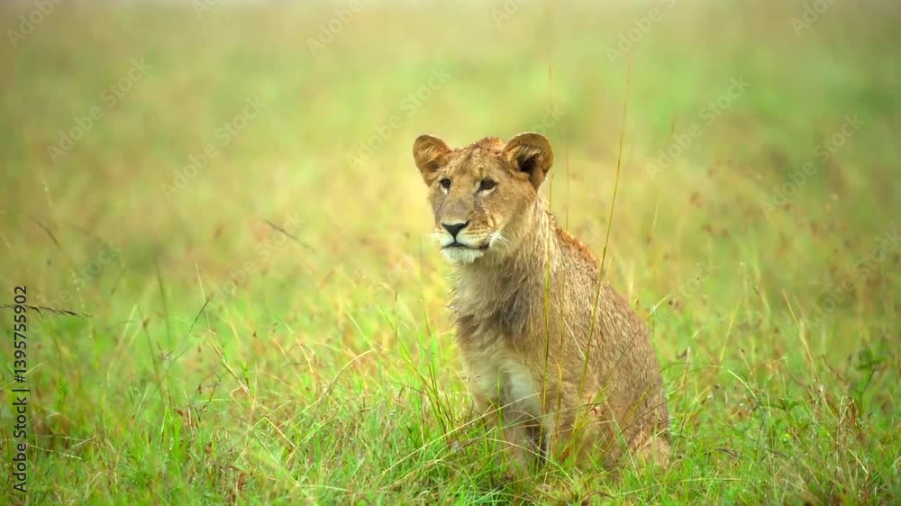 lioness in the grass lioness in the grass