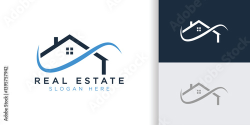 real estate logo vector designs concept