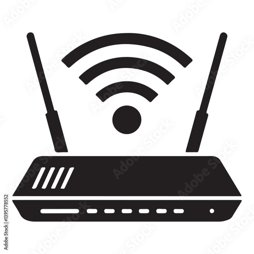 wireless router vector  icon