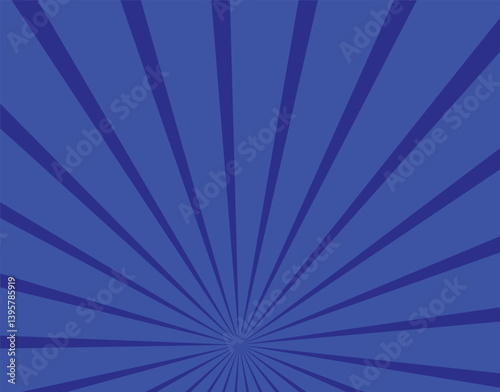Abstract blue sun rays sunburst backdrop background. seamless retro vintage burst sunrise sunbeam element spiral striped illustration sunray template wallpaper design