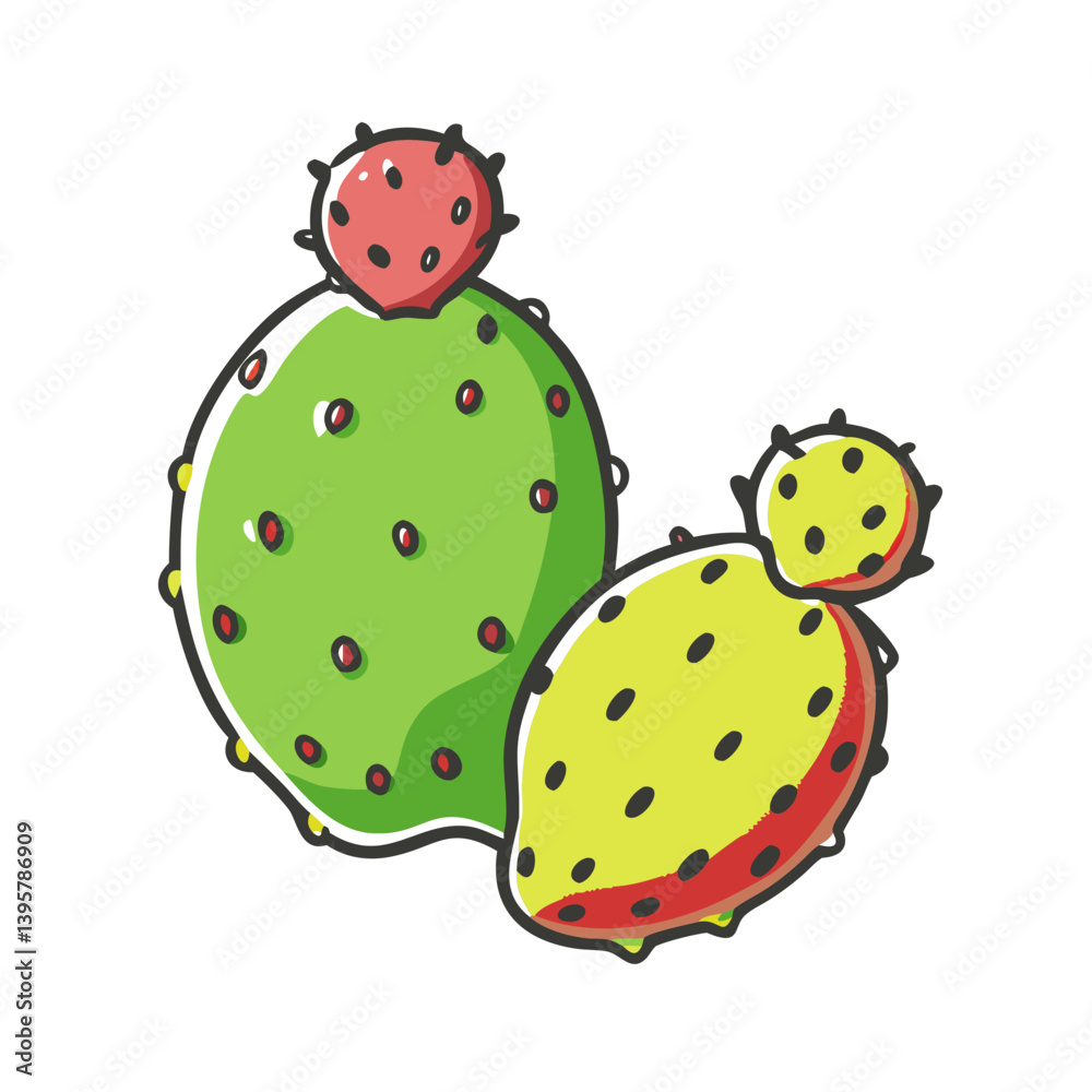 indian fig prickly pear icon, indian fig prickly pear vector illustration-simple illustration of indian fig prickly pear, perfect for indian fig prickly pear logos and icons indian fig prickly pear icon, indian fig prickly pear vector illustration-simple illustration of indian fig prickly pear, perfect for indian fig prickly pear logos and icons