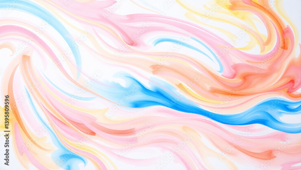Fototapeta premium Abstract paint splash art colorful modern wall art vibrant abstract expressionism bold paint splash design contemporary art with color explosion