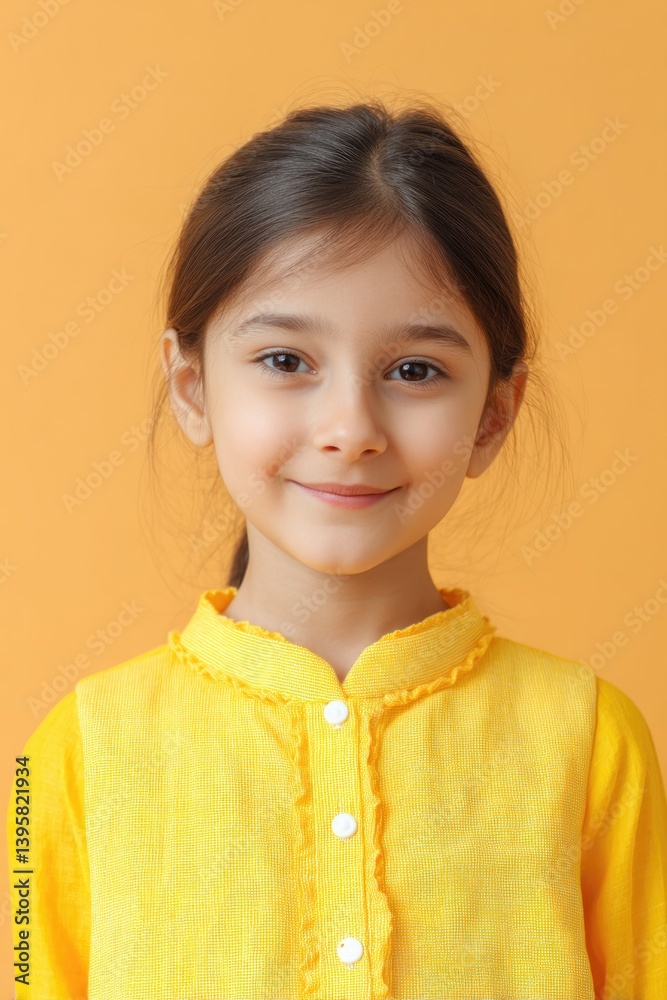 joyful child in vibrant attire against bright background capturing innocence of international children day joyful child in vibrant attire against bright background capturing innocence of international children day