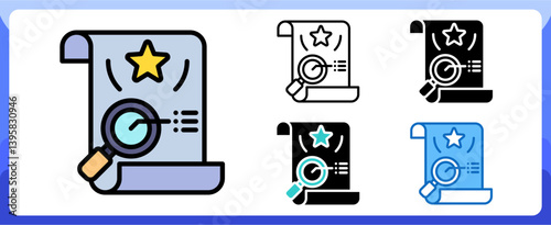 Result, Hybrid Work Multi Style Design Vector Concept