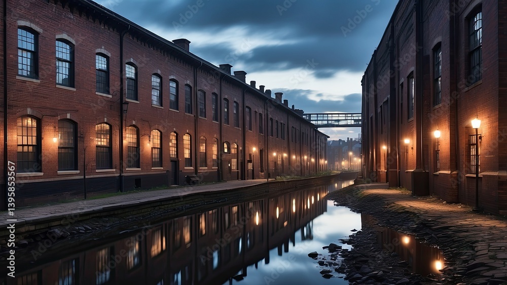 A large industrial facility with multiple tall smokestacks emitting white smoke A large industrial facility with multiple tall smokestacks emitting white smoke