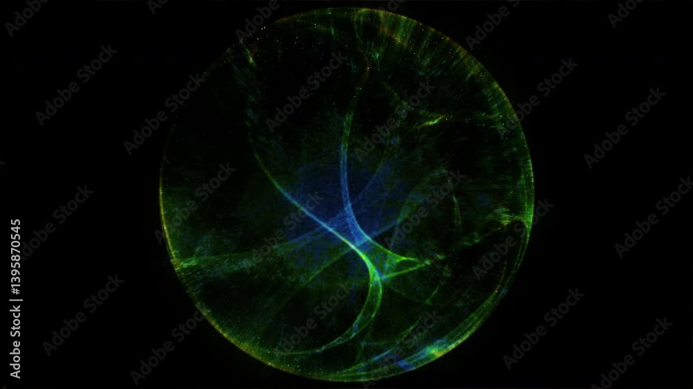 Gazing from space, the blue planet earth glows in the dark like a vibrant sphere Gazing from space, the blue planet earth glows in the dark like a vibrant sphere