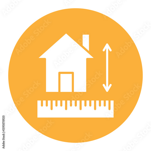 House Measurement Icon