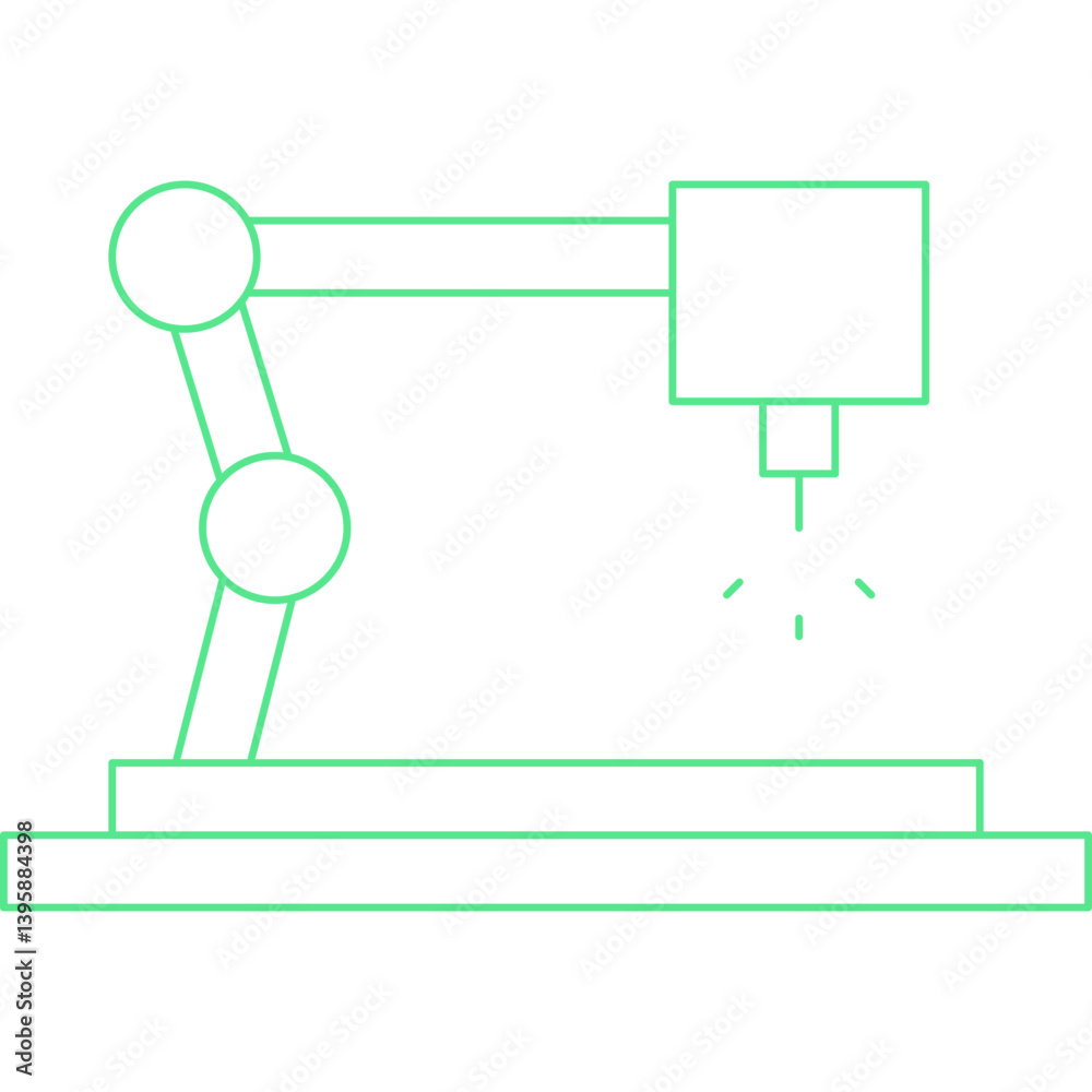 Machine single vector illustration icon Machine single vector illustration icon