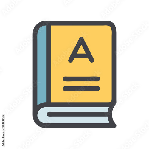  Dictionary Icon for Learning