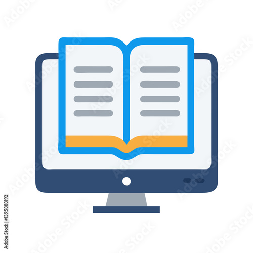  Simple Digital Book Icon