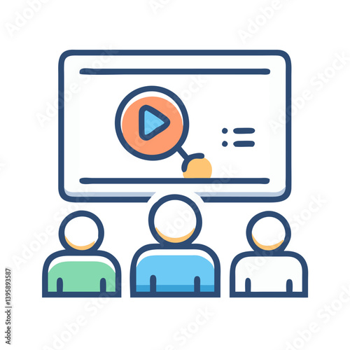  Creative Lecture Video Icon