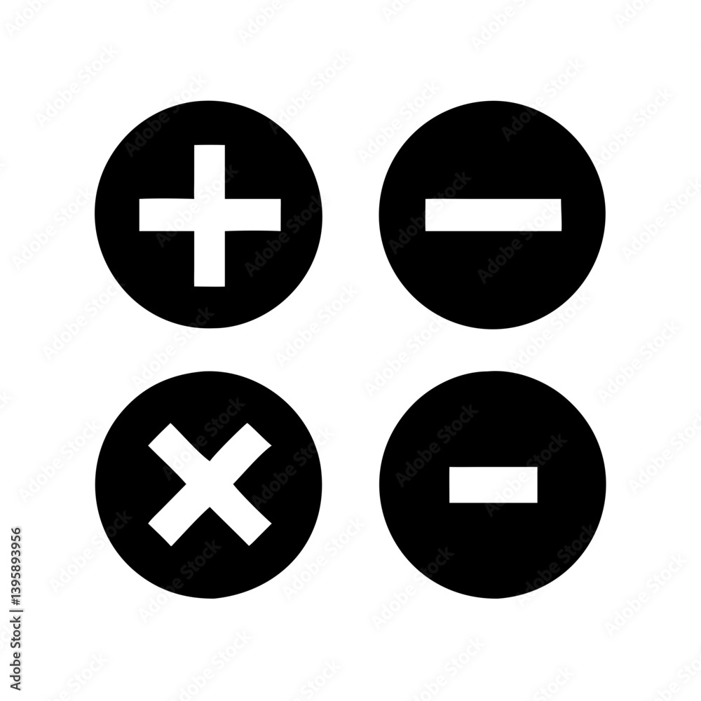 Stylish Math Symbols Structure Icon Stylish Math Symbols Structure Icon
