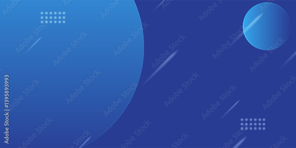 Obraz premium Abstract blue background with diagonal lines.