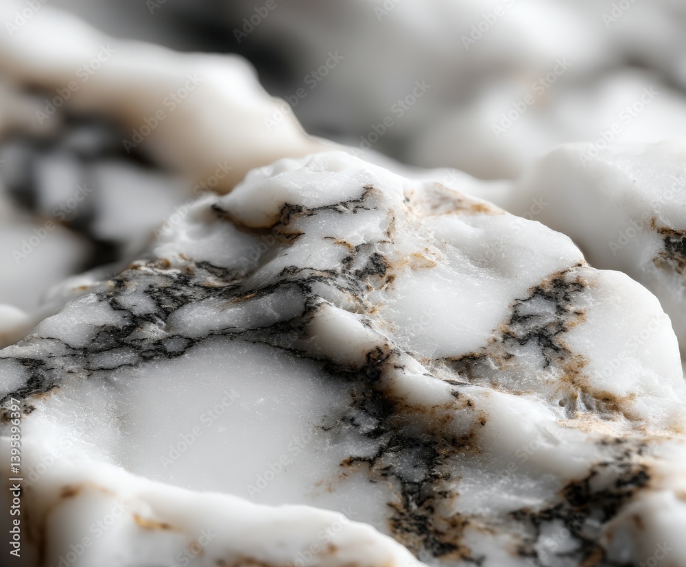 Unique patterns and textures on an elegant marble stone surface Unique patterns and textures on an elegant marble stone surface
