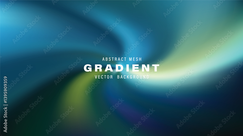 Abstract Mesh Gradient Vector Background Design Teal Swirl
Abstract Mesh Gradient Vector Background Design Teal Swirl