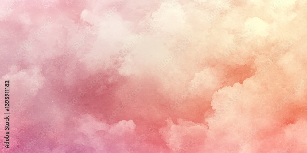 Obraz premium Soft Pastel Watercolor Background
