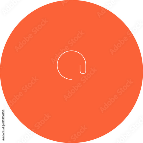 Email Address single vector illustration icon