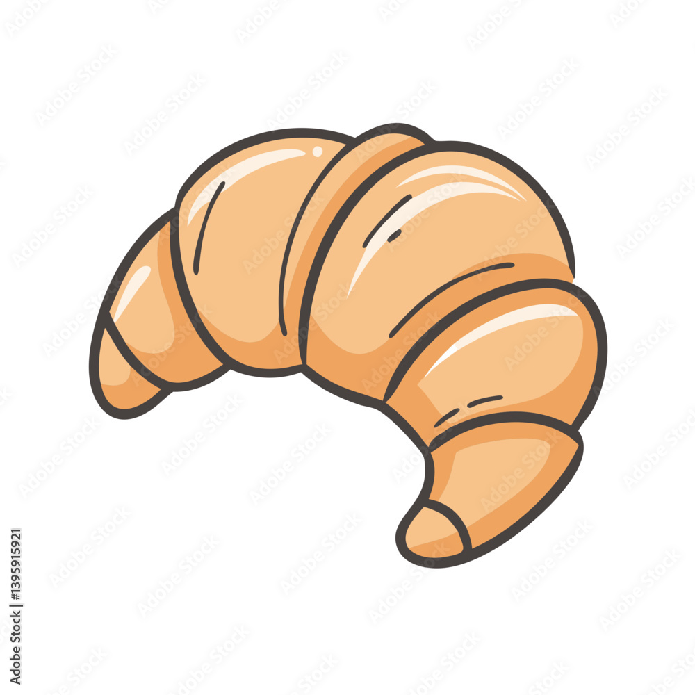 croissant icon, croissant vector illustration-simple illustration of croissant, perfect for croissant logos and icons croissant icon, croissant vector illustration-simple illustration of croissant, perfect for croissant logos and icons