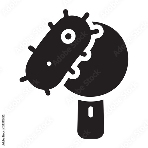 Virus Scan glyph icon